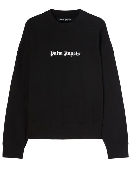 Felpa in cotone con logo PALM ANGELS | PMBA074F23FLE0031001